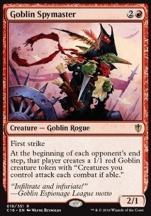 【JPN】《鬼怪密探長/Goblin Spymaster》[指揮官2016]