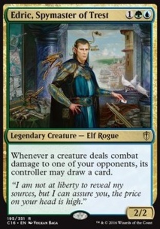 【JPN】《崔斯特密探長埃卓克/Edric, Spymaster of Trest》[指揮官2016禮盒]