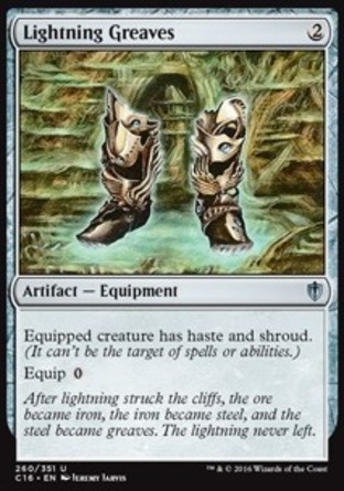 【JPN】《迅雷護脛/Lightning Greaves》[指揮官2016]