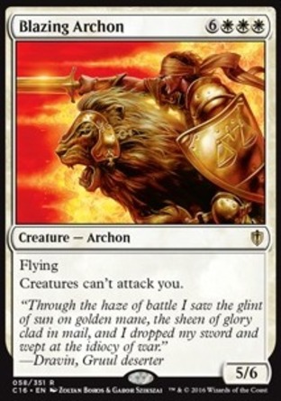 【JPN】《輝光統領/Blazing Archon》[指揮官2016禮盒]