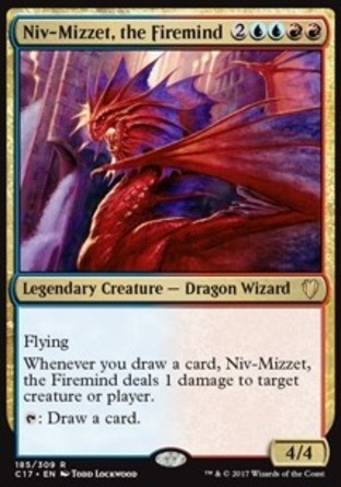 【ENG】《炎靈尼米捷/Niv-Mizzet, the Firemind》[指揮官2017]