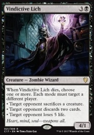 【ENG】《怨仇巫妖/Vindictive Lich》[指揮官2017]〔SP〕