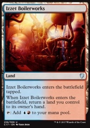 【ENG】《伊捷煉爐廠/Izzet Boilerworks》[指揮官2017禮盒]