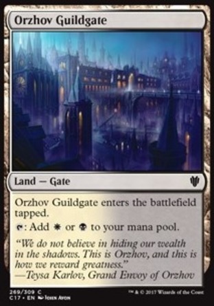 【ENG】《歐佐夫公會門/Orzhov Guildgate》[指揮官2017禮盒]