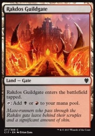 【ENG】《拉鐸司公會門/Rakdos Guildgate》[指揮官2017禮盒]