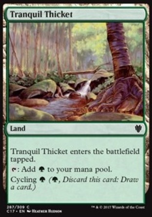 【ENG】《靜謐灌叢/Tranquil Thicket》[指揮官2017禮盒]