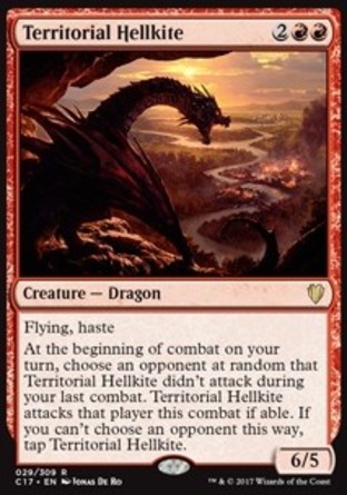 【ENG】《＜據地殘虐者＞/Territorial Hellkite》[指揮官2017]