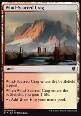 【ENG】《風蝕峭壁/Wind-Scarred Crag》[指揮官2017禮盒]