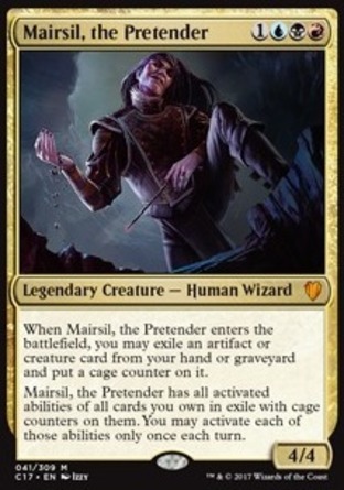 【ENG】 ☆Foil☆ 《＜偽裝者梅西爾＞/Mairsil, the Pretender》[指揮官2017]