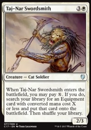 【ENG】《塔吉納鍛劍兵/Taj-Nar Swordsmith》[指揮官2017禮盒]