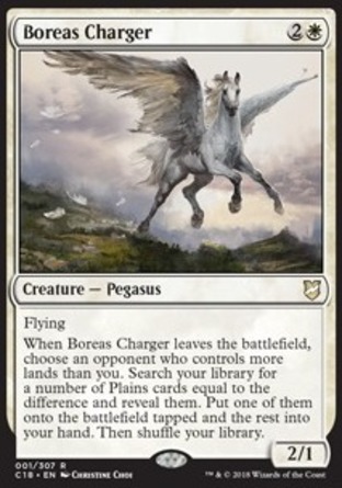 【ENG】《＜玻瑞阿斯戰馬＞/Boreas Charger》[指揮官2018禮盒]