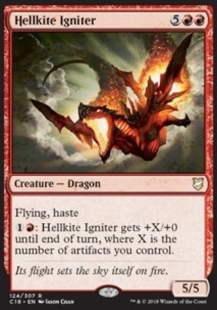 【ENG】《燃焰殘虐者/Hellkite Igniter》[指揮官2018]