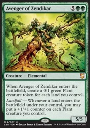 【ENG】《贊迪卡復仇者/Avenger of Zendikar》[指揮官2018禮盒]