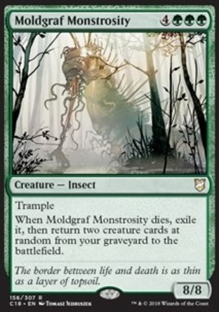 【ENG】《苔墓巨蟲/Moldgraf Monstrosity》[指揮官2018]