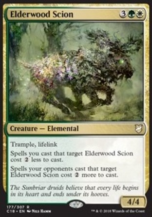 【ENG】《＜長老木後裔＞/Elderwood Scion》[指揮官2018]