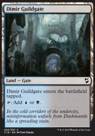 【ENG】《底密爾公會門/Dimir Guildgate》[指揮官2018禮盒]