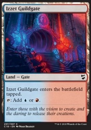【ENG】《伊捷公會門/Izzet Guildgate》[指揮官2018禮盒]