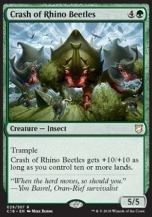 【ENG】《＜犀甲蟲暴群＞/Crash of Rhino Beetles》[指揮官2018]
