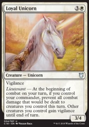 【ENG】《＜忠誠獨角獸＞/Loyal Unicorn》[指揮官2018禮盒]