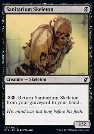 【ENG】《瘋人院骷髏妖/Sanitarium Skeleton》[指揮官2019禮盒]