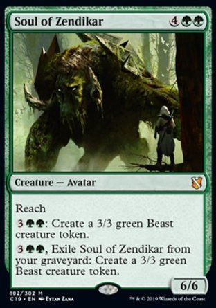 【ENG】《贊迪卡之魂/Soul of Zendikar》[指揮官2019]