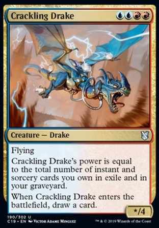 【ENG】《爆響龍獸/Crackling Drake》[指揮官2019禮盒]