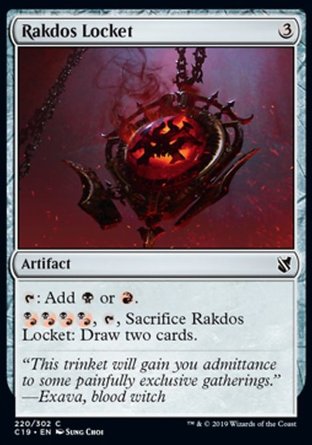 【ENG】《拉鐸司墜飾/Rakdos Locket》[指揮官2019禮盒]