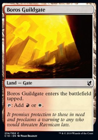 【ENG】《波洛斯公會門/Boros Guildgate》[指揮官2019禮盒]
