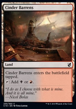 【ENG】《煤燼瘠地/Cinder Barrens》[指揮官2019禮盒]