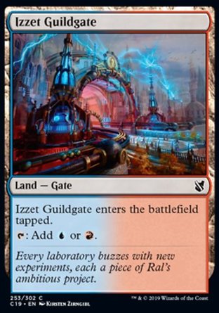 【ENG】《伊捷公會門/Izzet Guildgate》[指揮官2019禮盒]