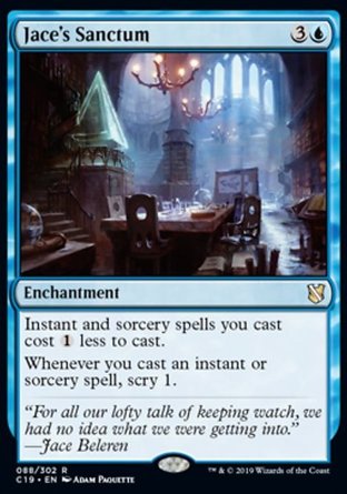 【ENG】《傑斯的聖所/Jace's Sanctum》[指揮官2019]