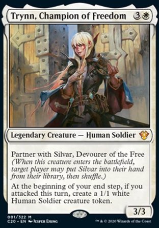 【JPN】《＜自由鬥士托林＞/Trynn, Champion of Freedom》[指揮官2020禮盒]