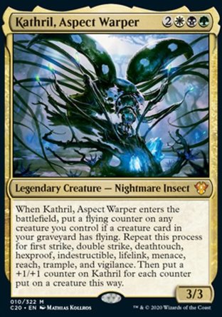 【JPN】《＜編貌刻里爾＞/Kathril, Aspect Warper》[指揮官2020禮盒]
