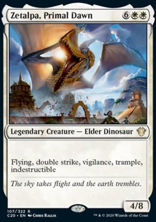【JPN】《始輝澤塔帕/Zetalpa, Primal Dawn》[指揮官2020禮盒]
