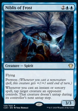 【JPN】《冰霜寒靈/Niblis of Frost》[指揮官2020禮盒]