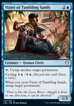 【JPN】《弄沙維齊爾/Vizier of Tumbling Sands》[指揮官2020禮盒]
