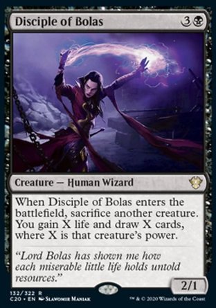 【JPN】《波拉斯信徒/Disciple of Bolas》[指揮官2020禮盒]
