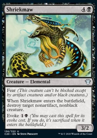 【JPN】《尖吼怪/Shriekmaw》[指揮官2020禮盒]