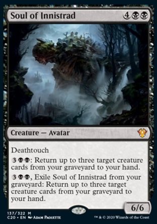 【JPN】《依尼翠之魂/Soul of Innistrad》[指揮官2020禮盒]