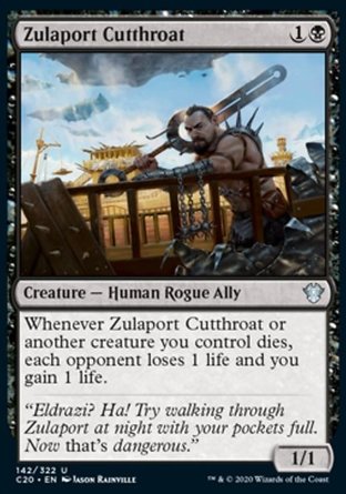 【JPN】《筑拉波割喉客/Zulaport Cutthroat》[指揮官2020禮盒]