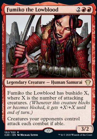 【JPN】《卑血芙巳子/Fumiko the Lowblood》[指揮官2020禮盒]