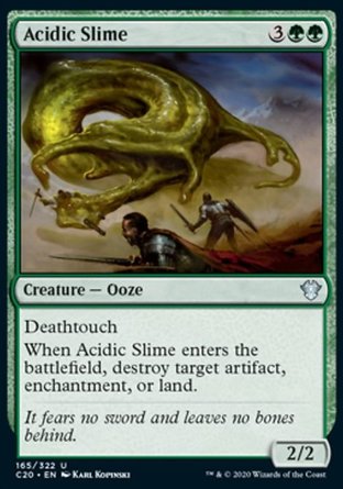 【JPN】《酸液黏菌/Acidic Slime》[指揮官2020禮盒]