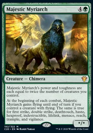 【JPN】《威嚴萬獸王/Majestic Myriarch》[指揮官2020禮盒]