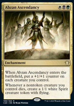 【JPN】《阿布贊霸權/Abzan Ascendancy》[指揮官2020禮盒]