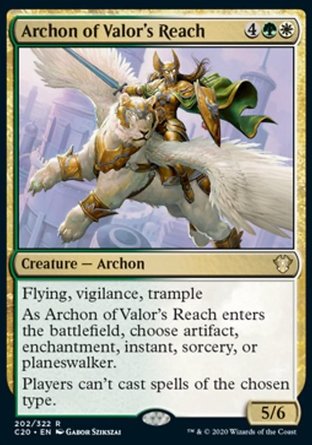 【JPN】《英勇巔統領/Archon of Valor's Reach》[指揮官2020禮盒]
