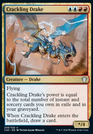 【JPN】《爆響龍獸/Crackling Drake》[指揮官2020禮盒]