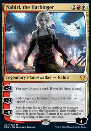 【JPN】《先兆娜希麗/Nahiri, the Harbinger》[指揮官2020禮盒]