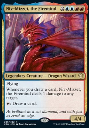 【JPN】《炎靈尼米捷/Niv-Mizzet, the Firemind》[指揮官2020禮盒]