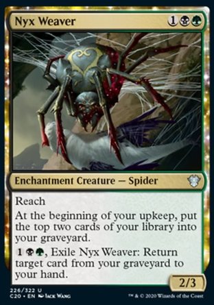 【JPN】《尼茲蜘蛛/Nyx Weaver》[指揮官2020禮盒]