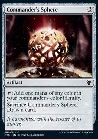 【JPN】《指揮官法球/Commander's Sphere》[指揮官2020禮盒]